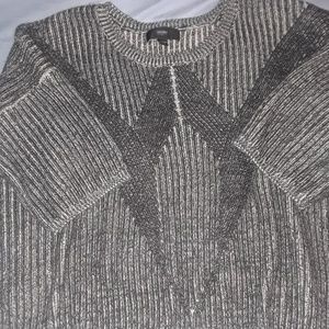 Knit sweater croptop